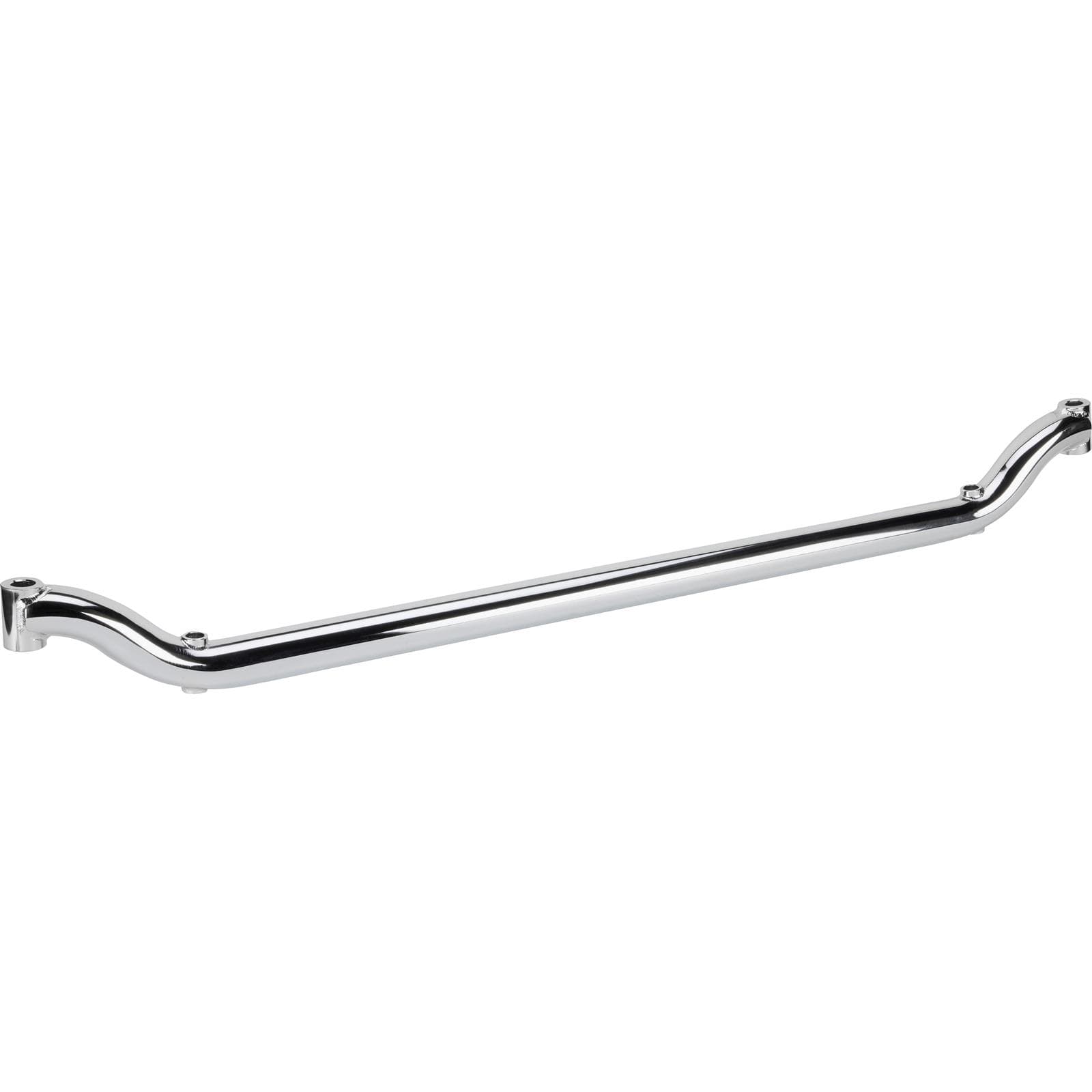 Chrome Front Tube Axle w/ Perch Bolt Holes, Ford Spindle