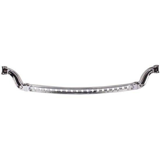 Speedway Forged 4 Inch Drop I-Beam Front Axle, Chrome, Drilled