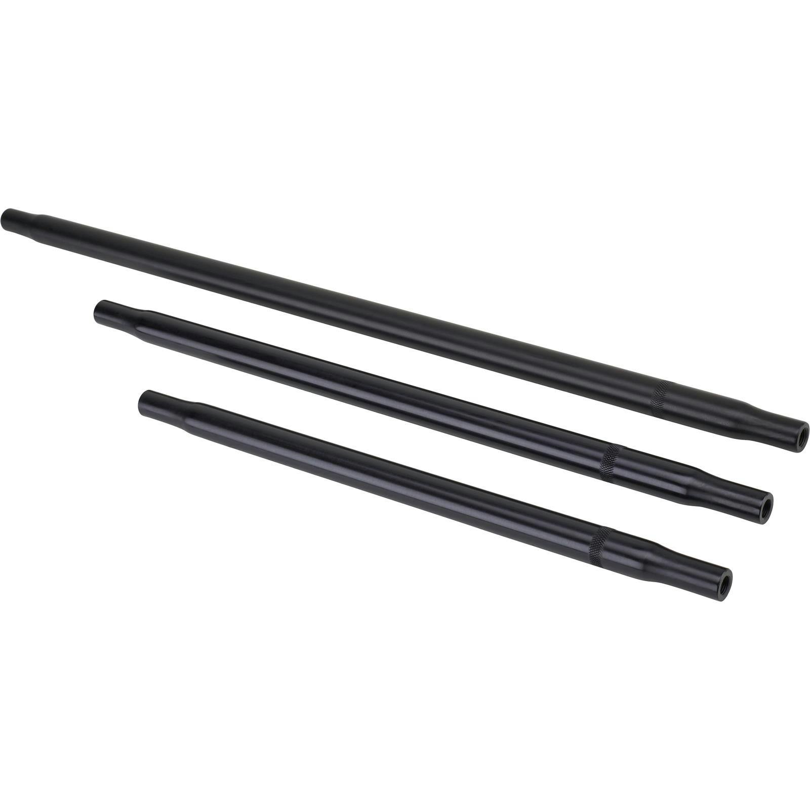 Stallard® Swedged 3/4 Inch Black Aluminum Radius Rod, 3/8-24 Thread