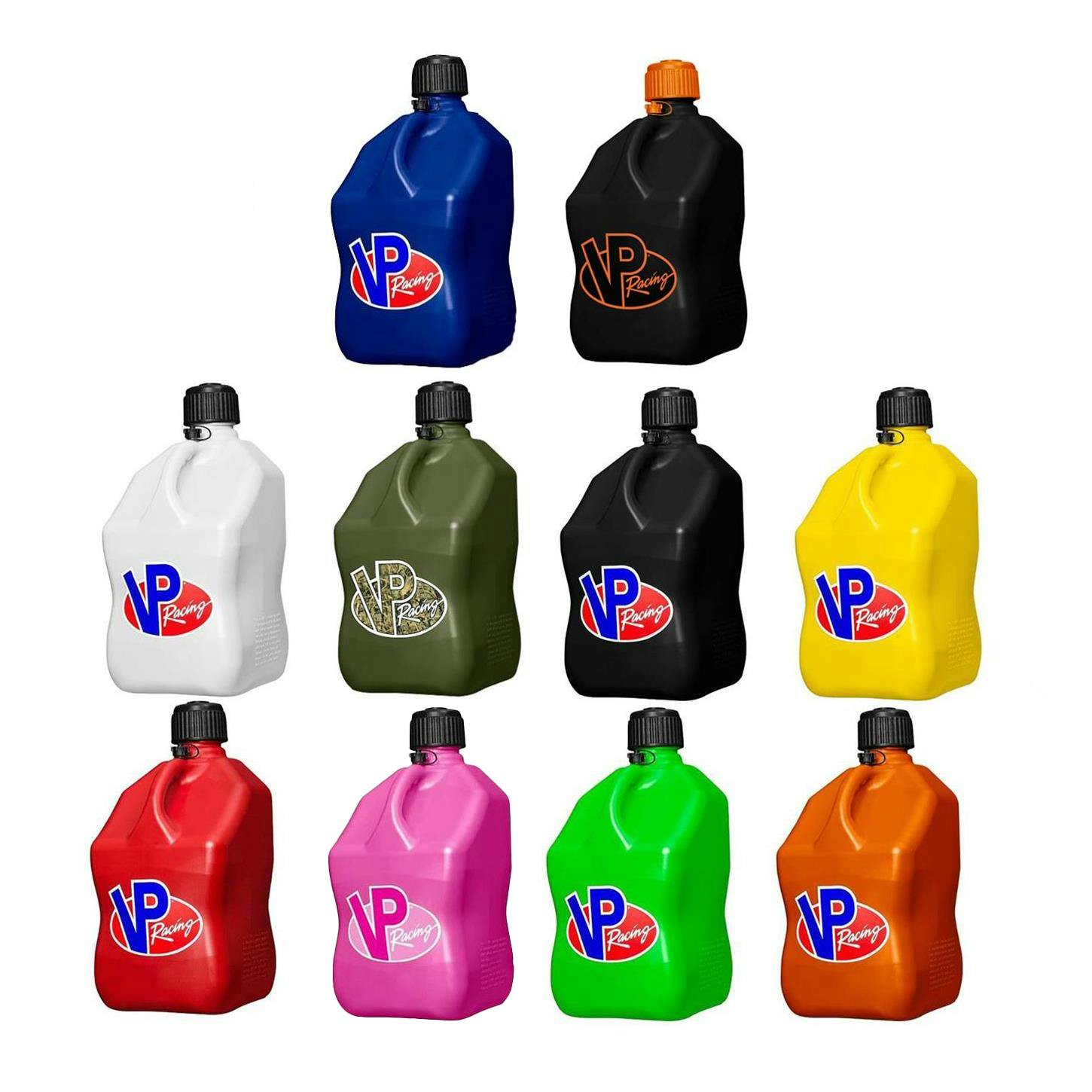 VP Racing Fuels Motorsport Container Square Utility Jug, 5.5 Gal.