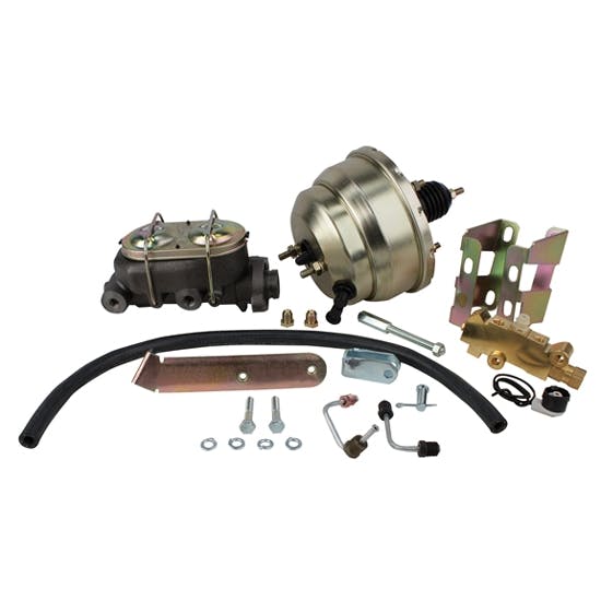 1958-64 Chevy Full-size Car Brake Booster Combo, Disc/Drum