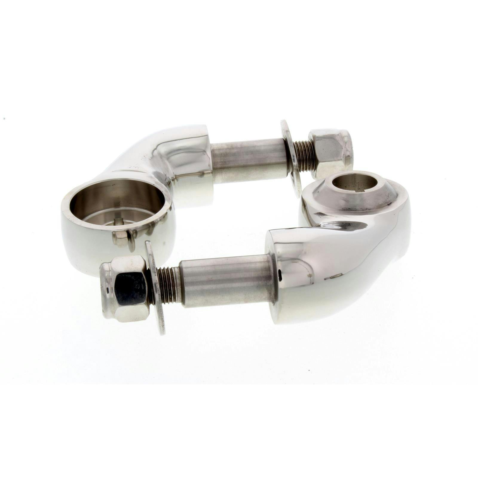 Forged Lower Shock Mounts for Front Solid Axle, Stainless