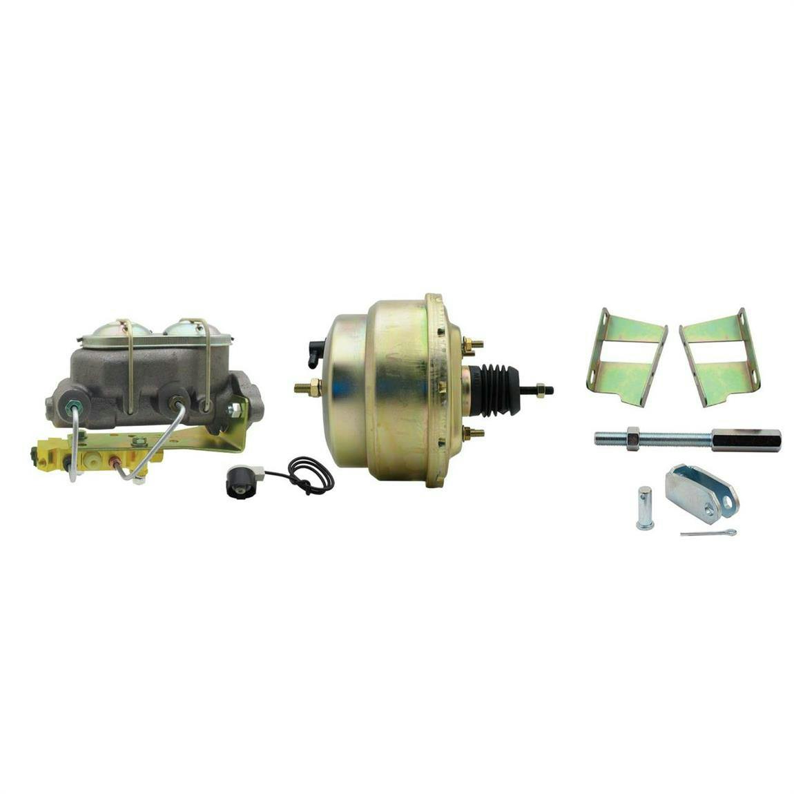 Dual Zinc Booster Conversion Kit w/Master Cylinder Bottom Mount Disc