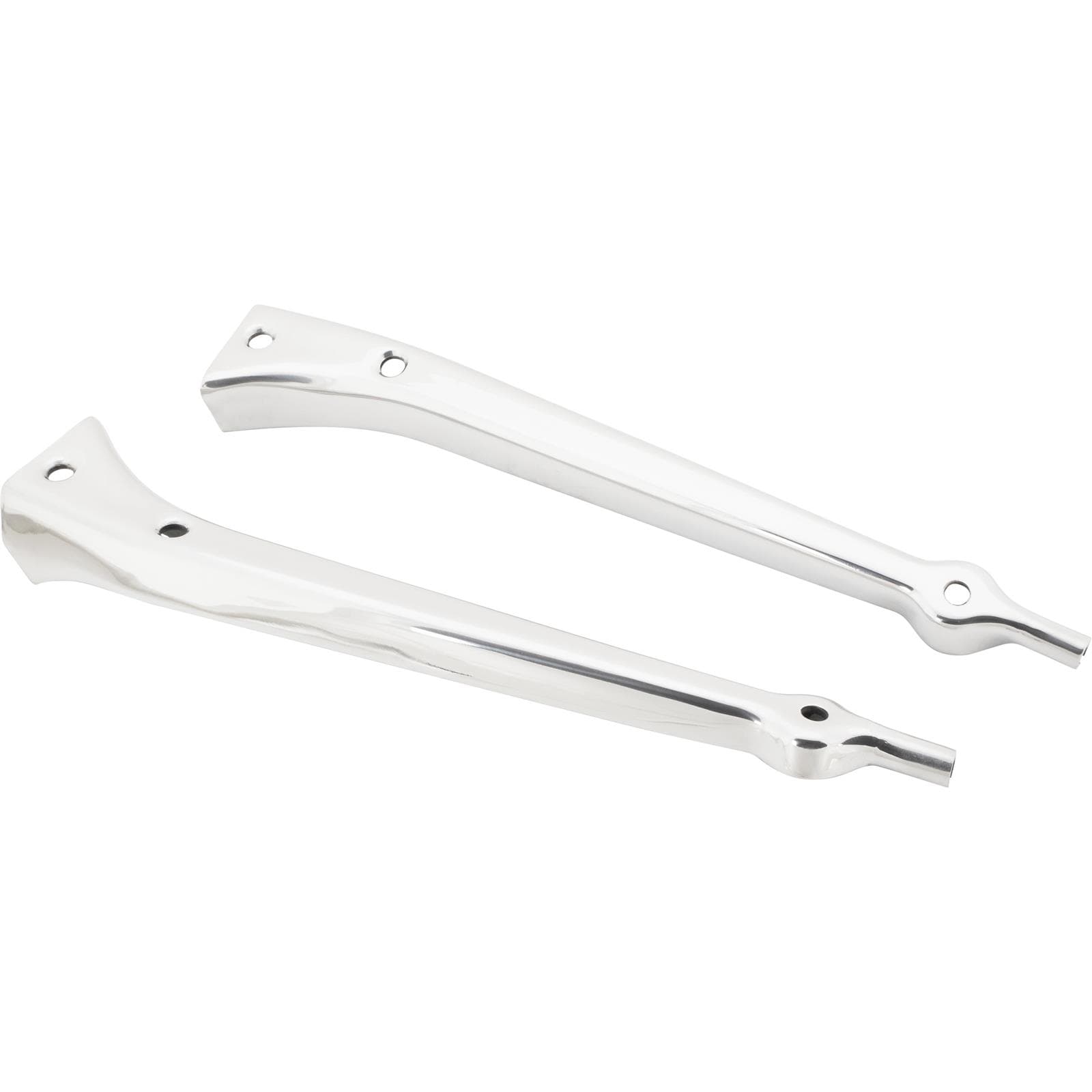 1928-1929 Ford Model A Windshield Posts, Stainless Steel, 2" Chop