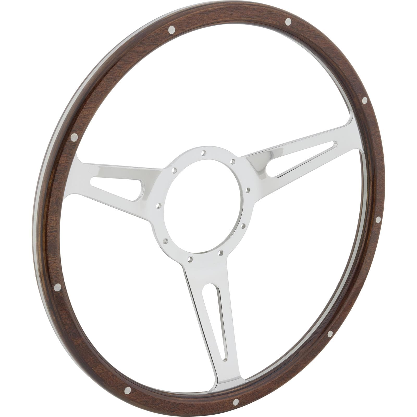 GT Performance 38-4247 GT9 Retro Cobra Style Wood Steering Wheel