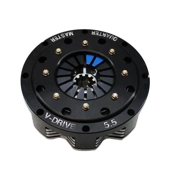 Quarter Master 38517080 5.5 Inch V-Drive Clutch, 1-1/8 Inch 10-Spline