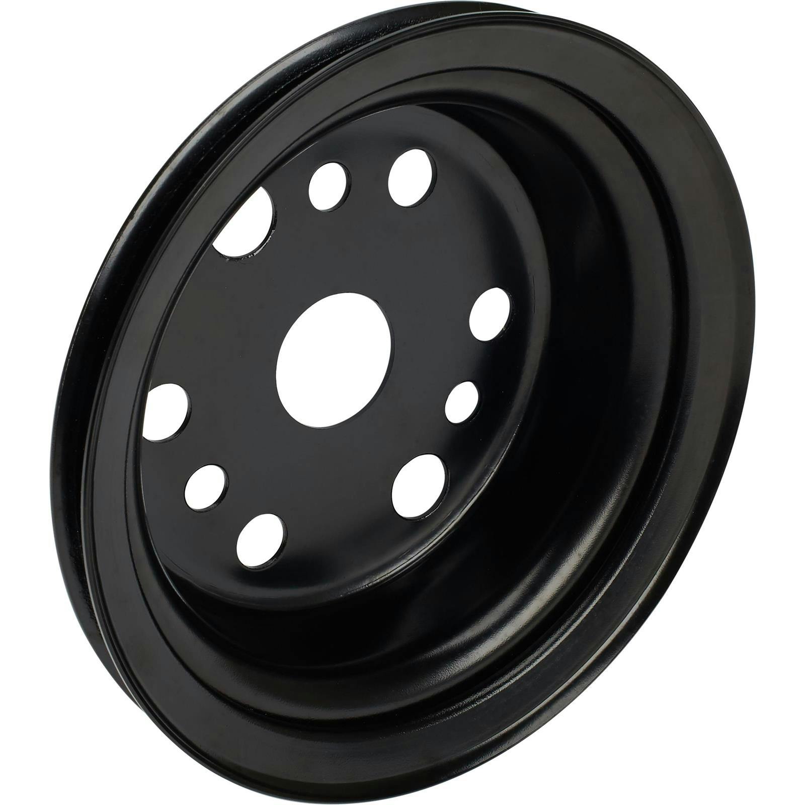 3rd Groove S/B Chevy Crank Pulley, Black