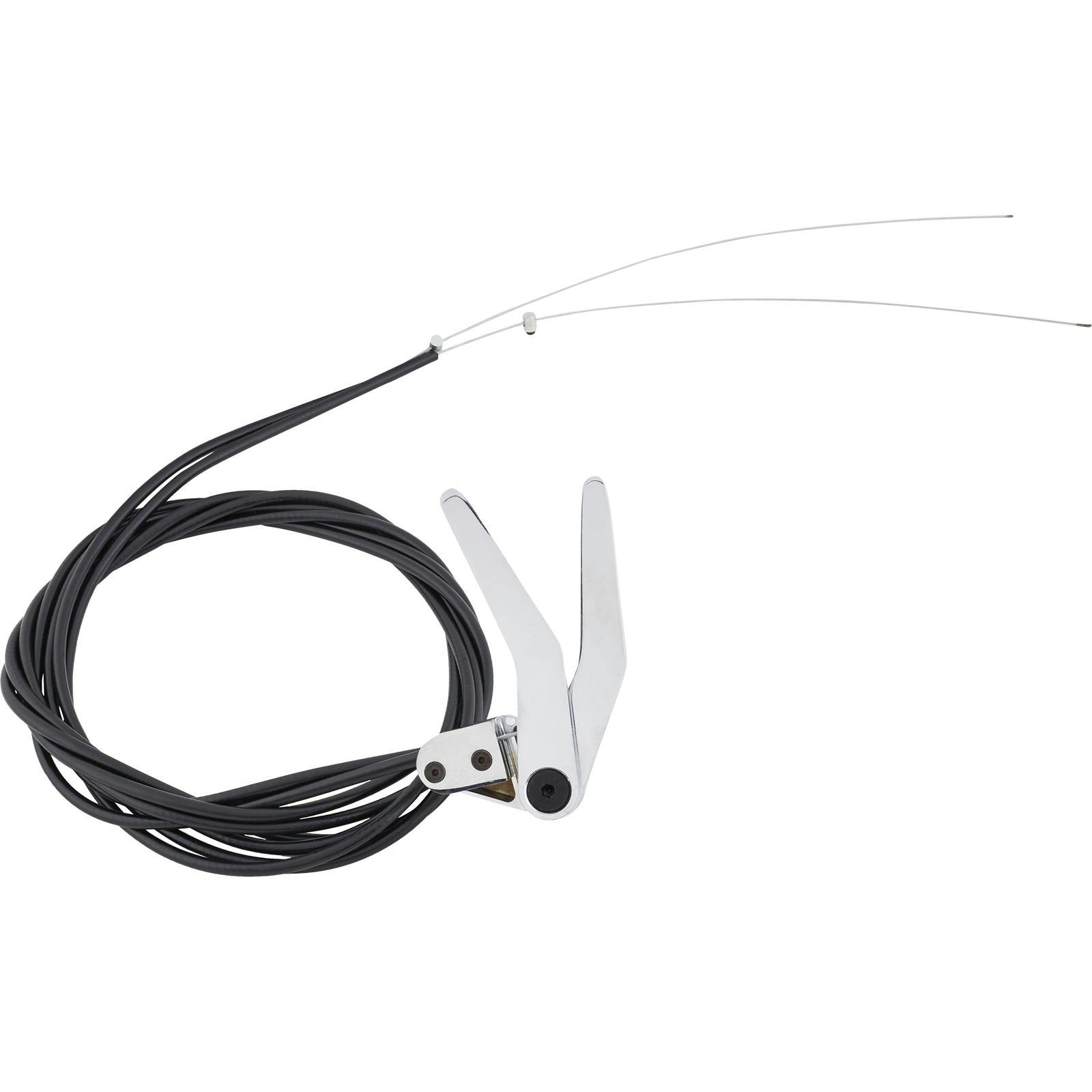 Bear Jaw Door Latch Dual Release Handle w/Cables