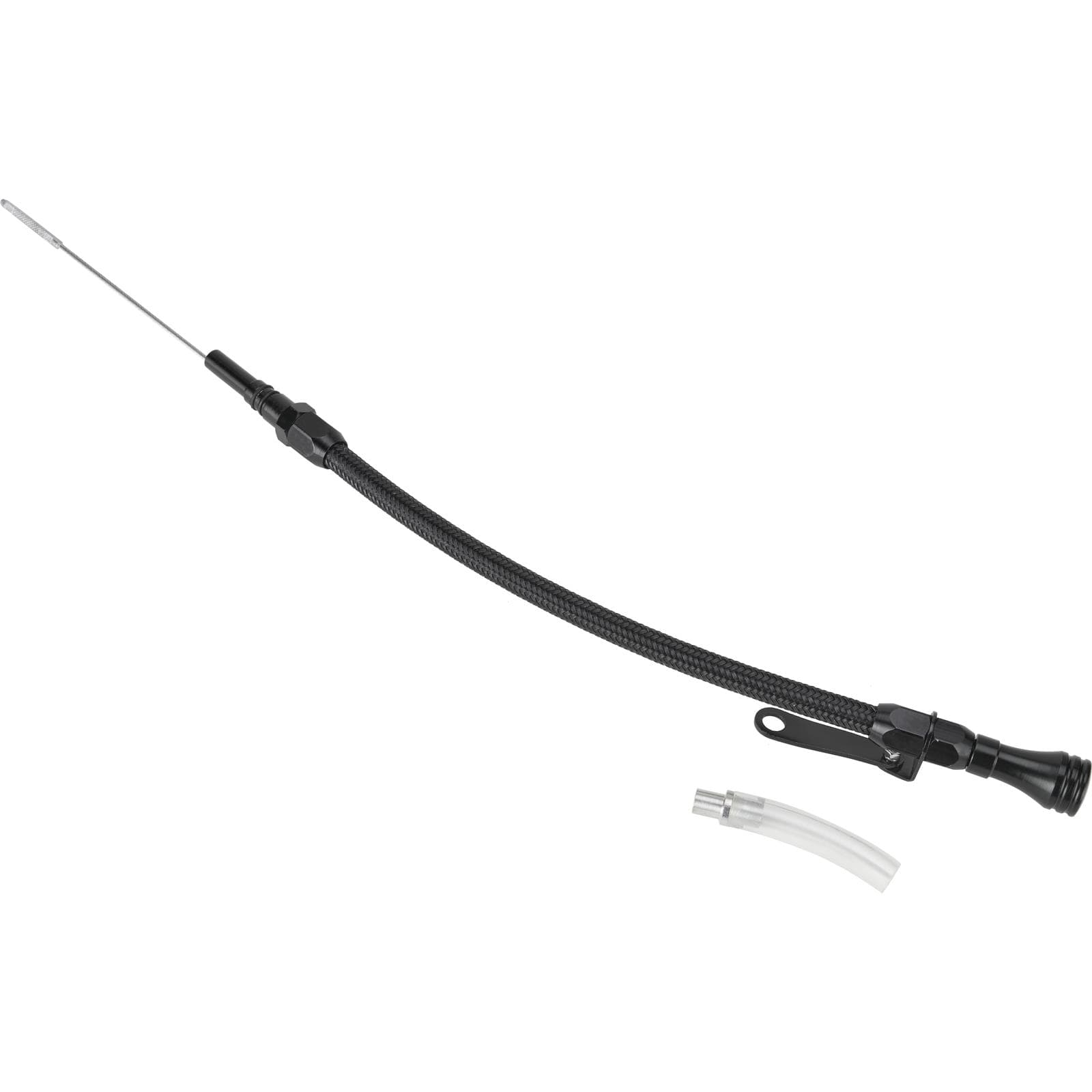 Speedway Motors Braided Stainless Steel BBC Billet Flex Dipstick