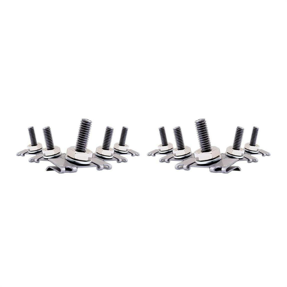 Speedway Motors 1953-54 Chevrolet Car Rock Guard Clips, Set/10