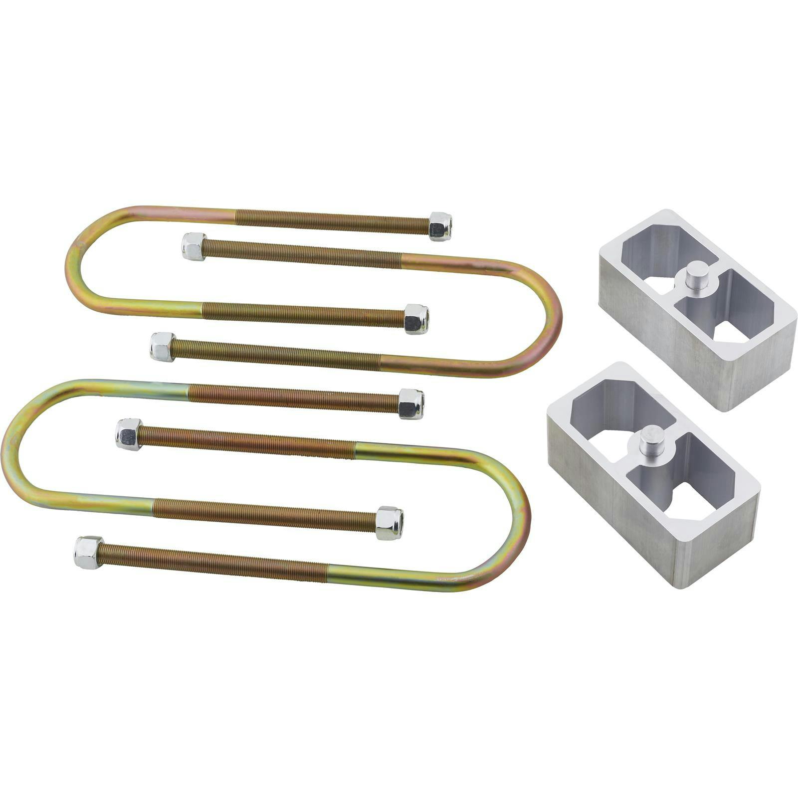 Speedway Universal Leaf Spring Lowering Block Kit, 2 Inch