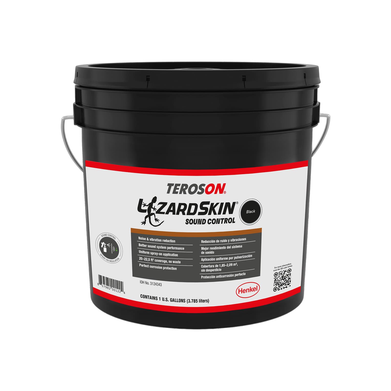 LizardSkin 2203-1 Sound Control Insulation Coating, 1 Gallon