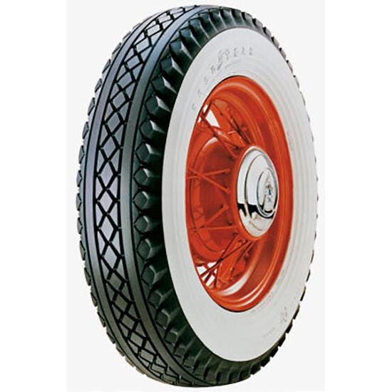 Goodyear CB7E8 Deluxe All Weather Whitewall Tire, 650/16