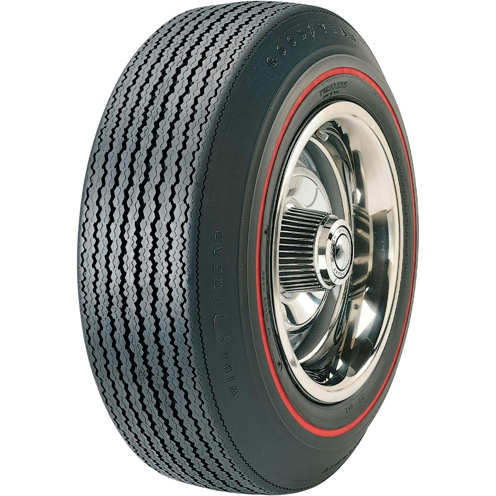 Goodyear CB3K6 Speedway Wide Tread Red Stripe Tire, F70/14
