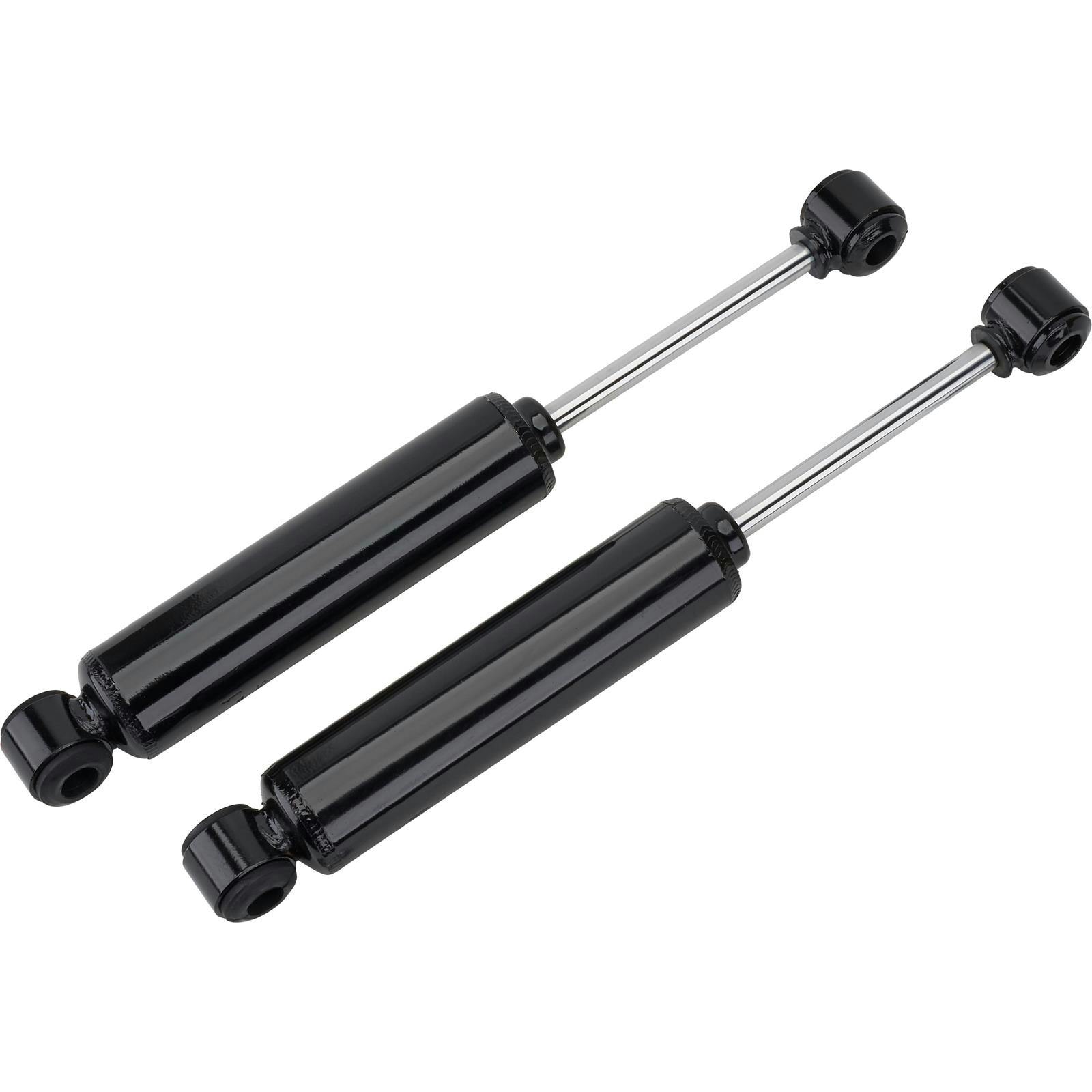Speedway Short Gas-Filled Tube Shocks, Black Painted