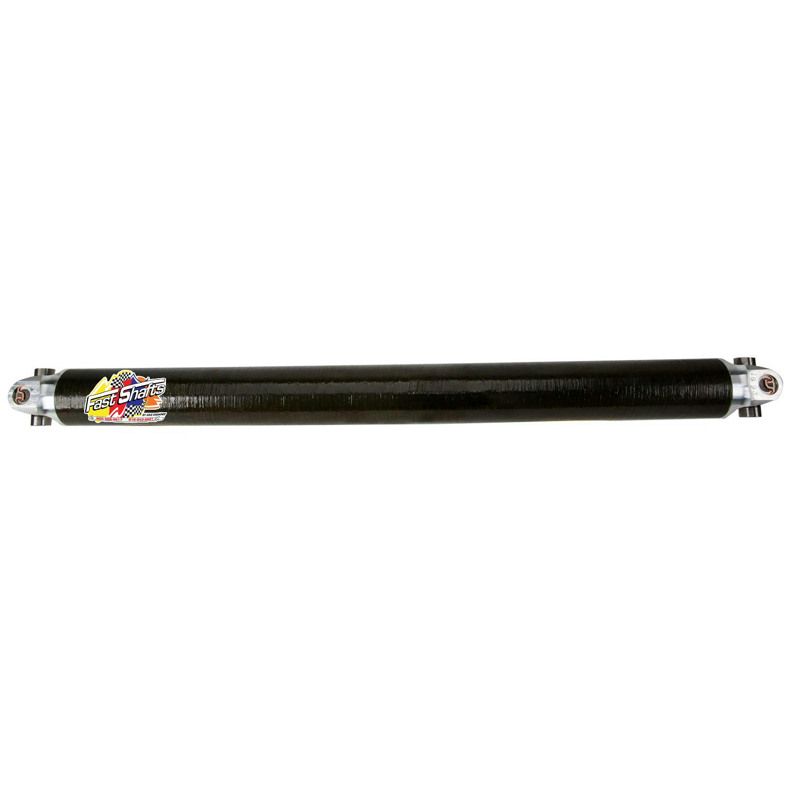Fast Shafts Carbon Fiber Driveshaft Assembly, Custom Length, 2.75