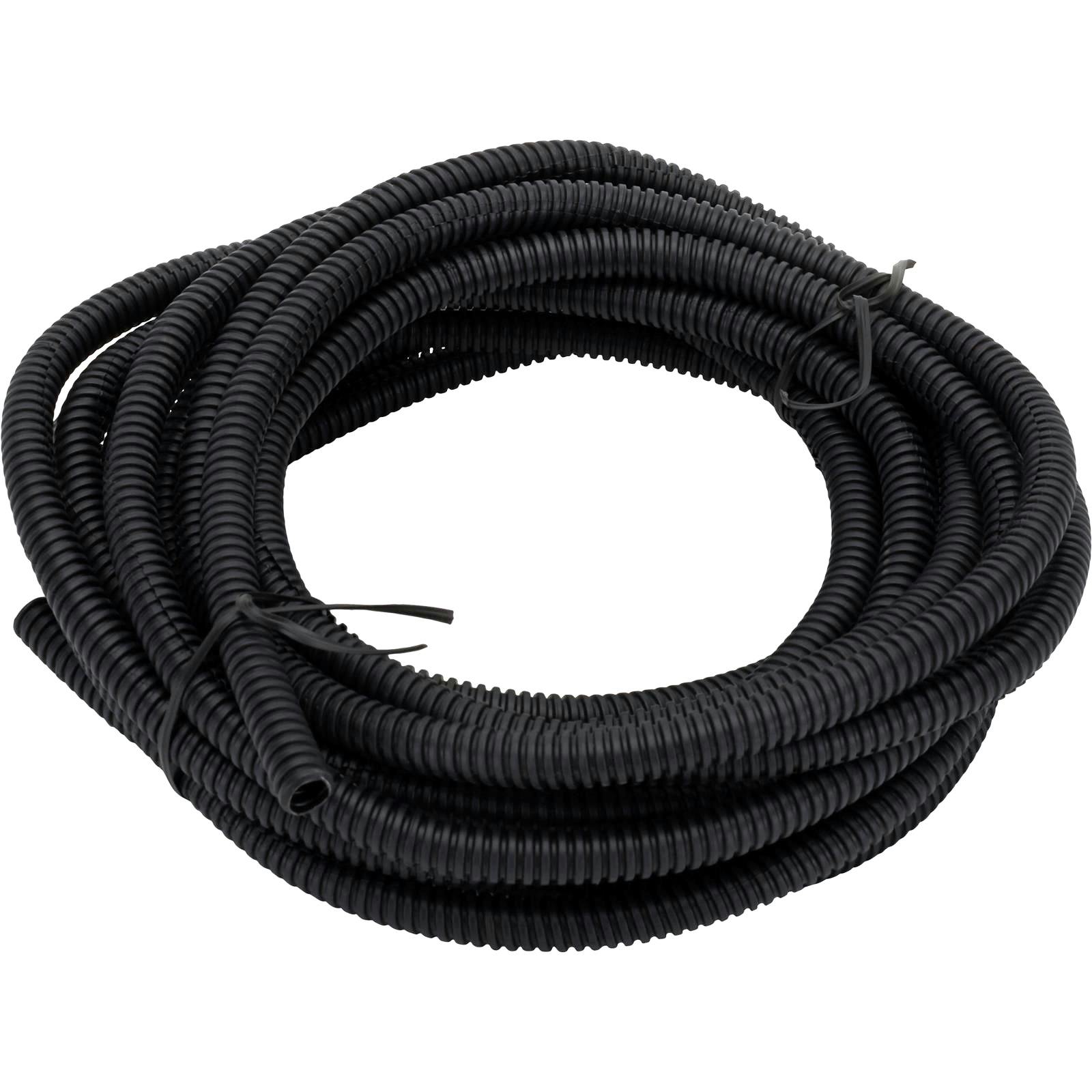 Split Wire Loom Conduit Tubing, 1/4 Inch Diameter, 20 Ft. Long