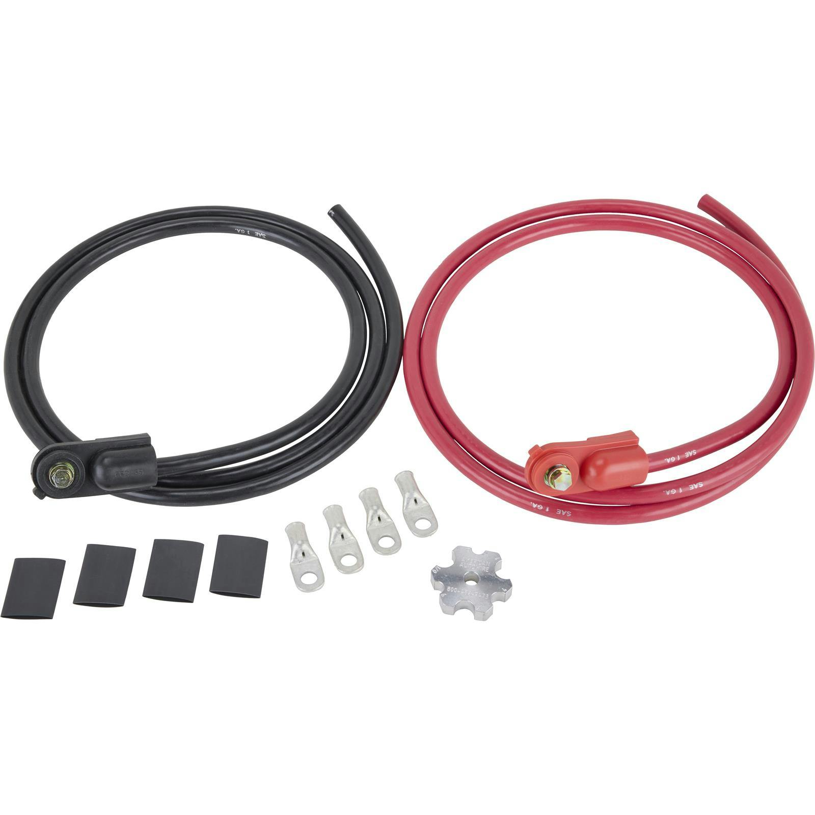 American Autowire 500726 Underhood Battery Cables, Side Post