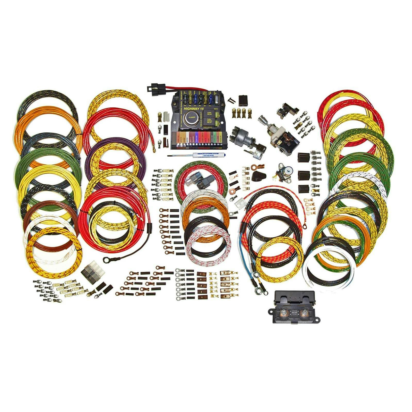 American Autowire 500944 Highway 15 Nostalgia Wiring System