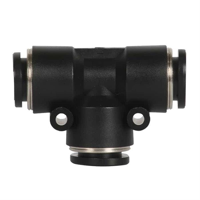 RapidAir 50200 Nylon Hose Tee, 1/2 In O.D., 3/8 In I.D.