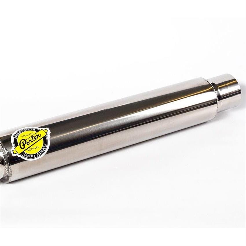 Porter Muffler SSPM40300 SS Standard Muffler, 3 Inch In/Out