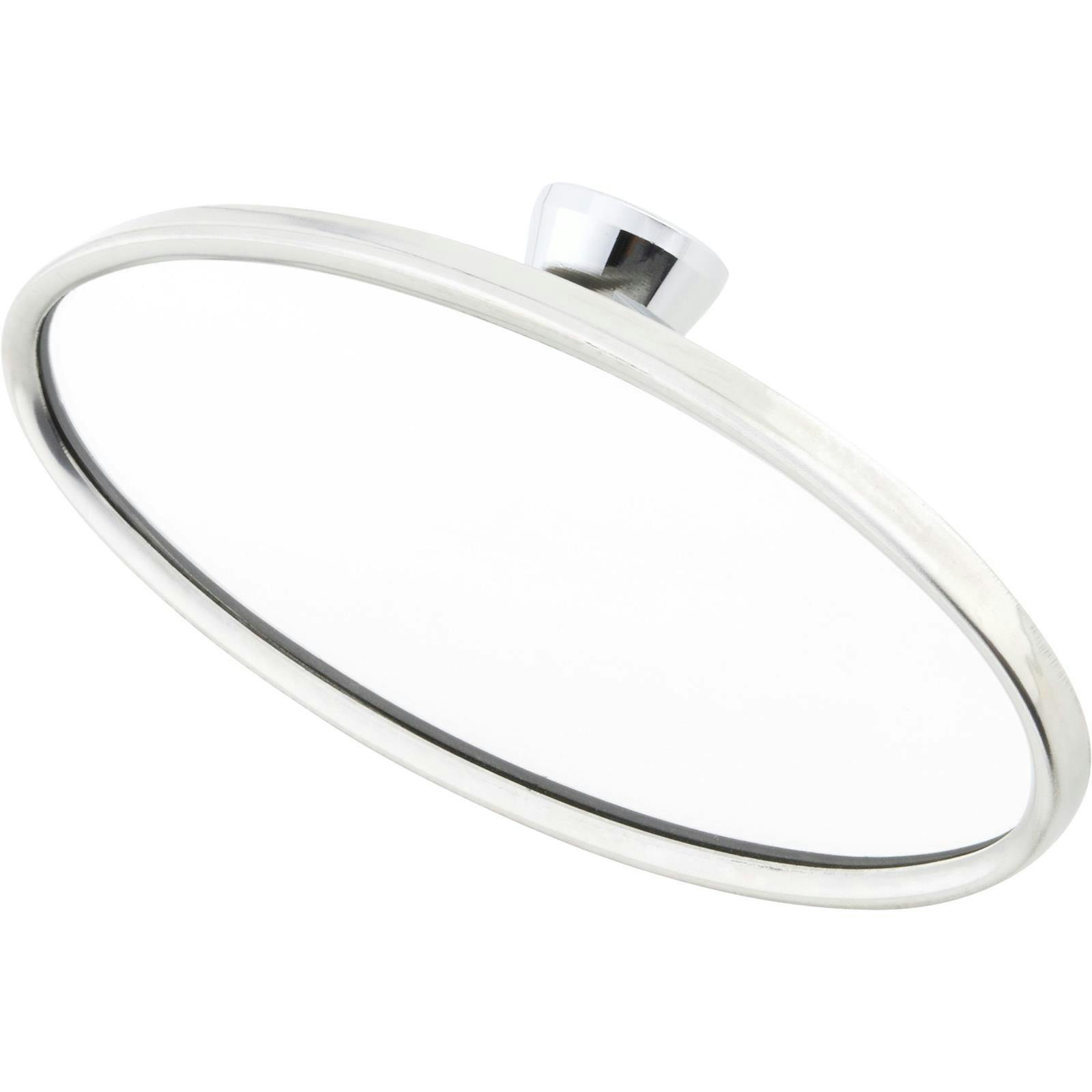 Speedway Stainless Steel Oval Interior Rear View Mirror