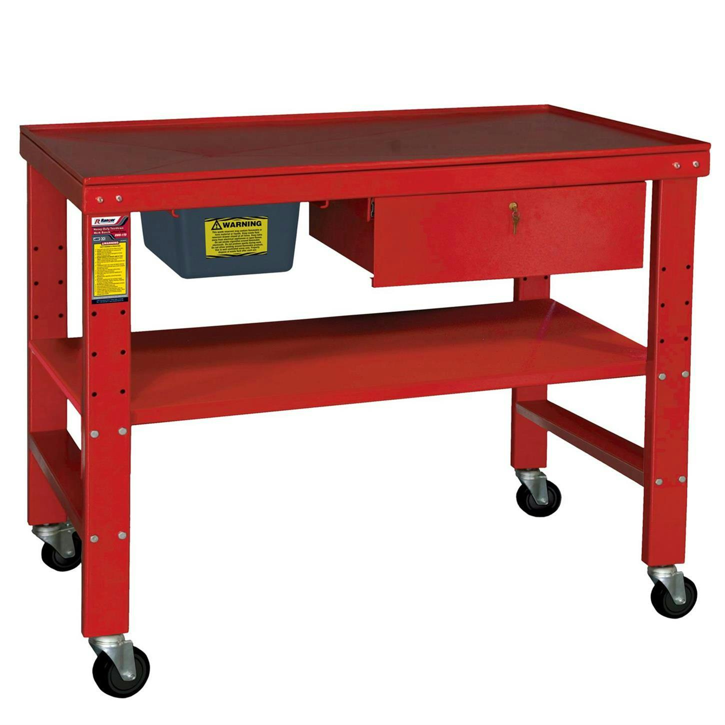 Ranger 5145336 Heavy Duty TearDown Work Bench, With Fluid Catch