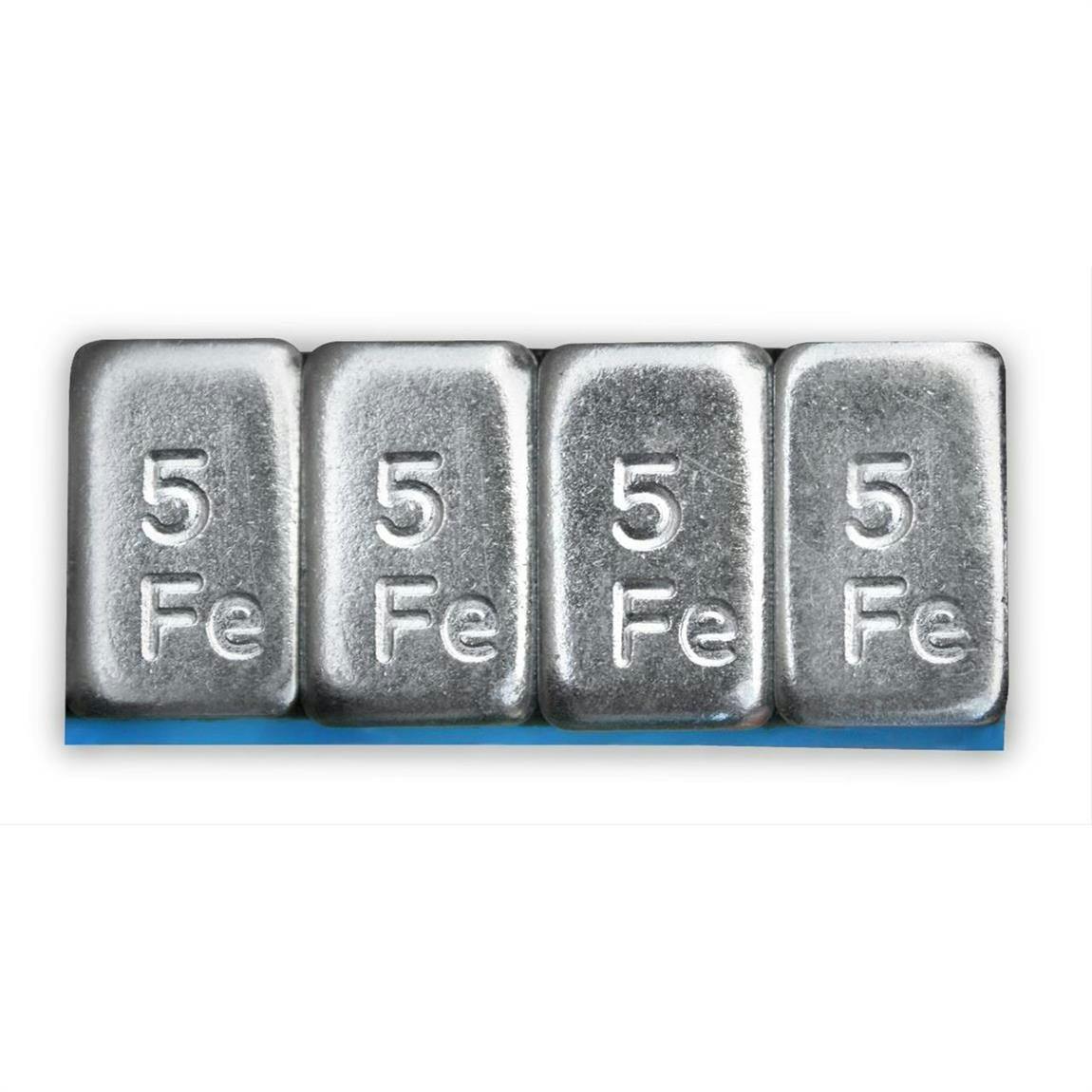 Ranger 5150220 Adhesive Steel Wheel Weights, 700 Pieces, Silver