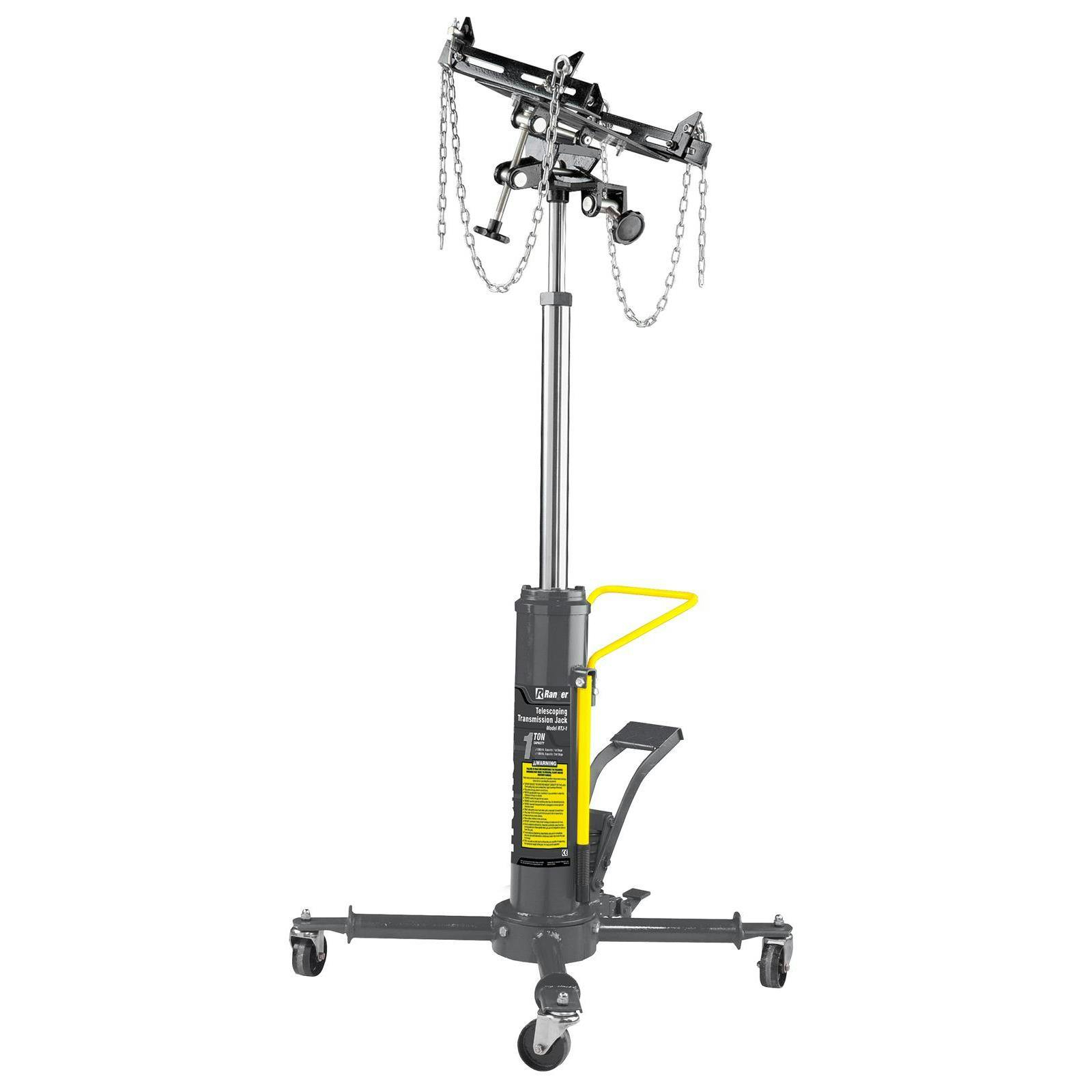 Ranger 5150404 1-Ton Capacity Telescoping Steel Transmission Jack