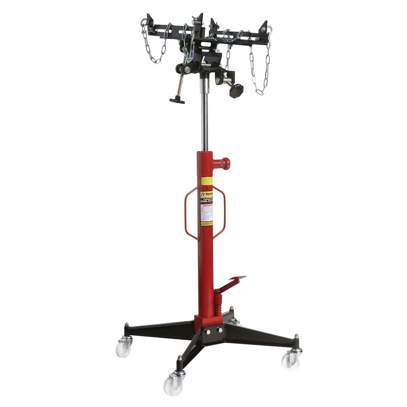 Ranger 5150442 1/2 Ton Capacity Transmission Jack, 24 Inch Base