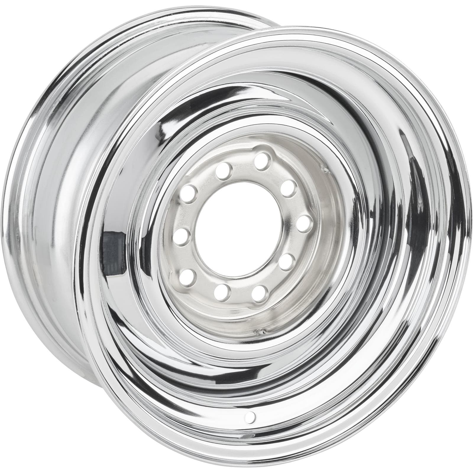 Speedway Smoothie 15x7 Steel Wheels, 5 on 5/5.5, 4.0 BS