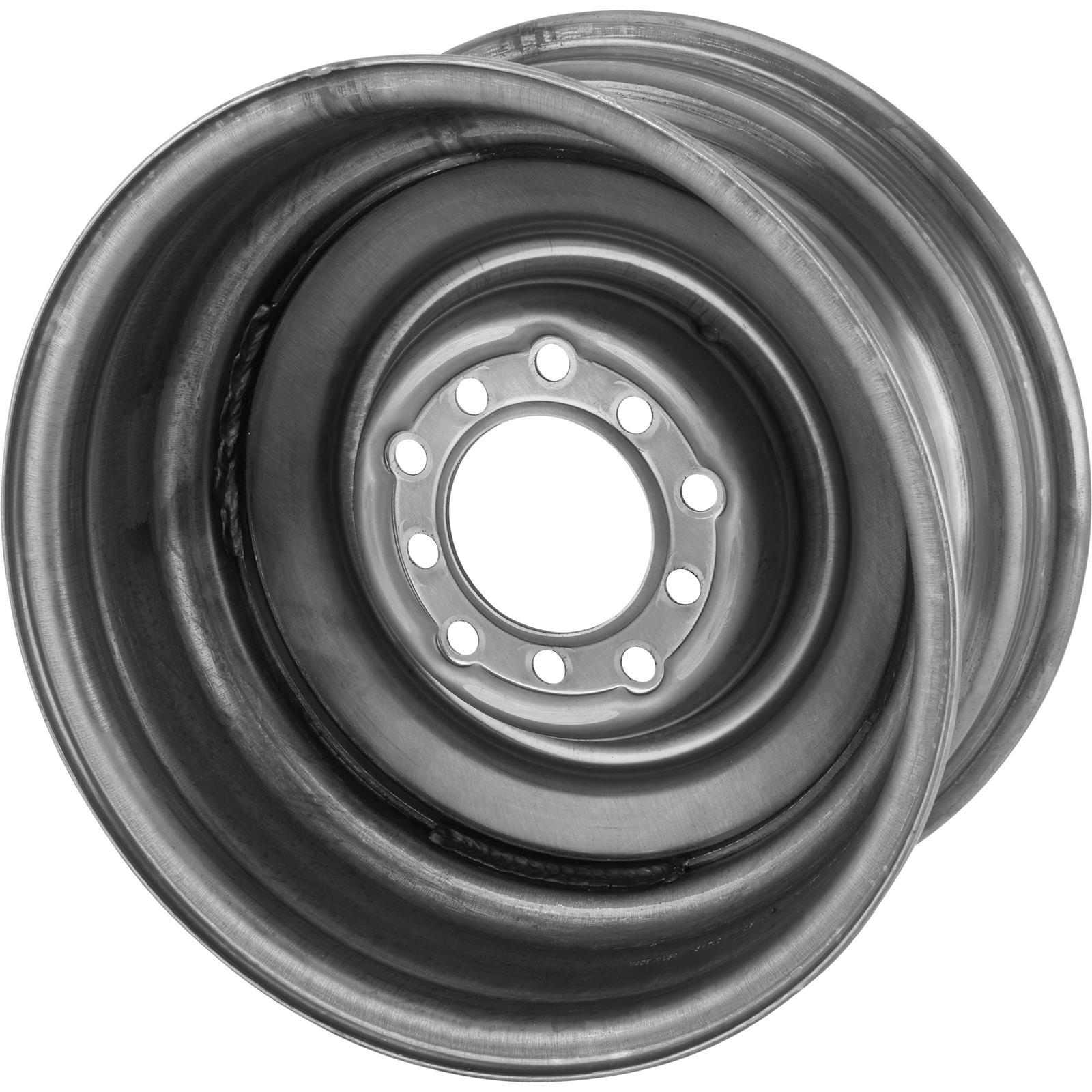 Speedway Smoothie 15x7 Steel Wheels, 5 on 5/5.5, 4.0 BS