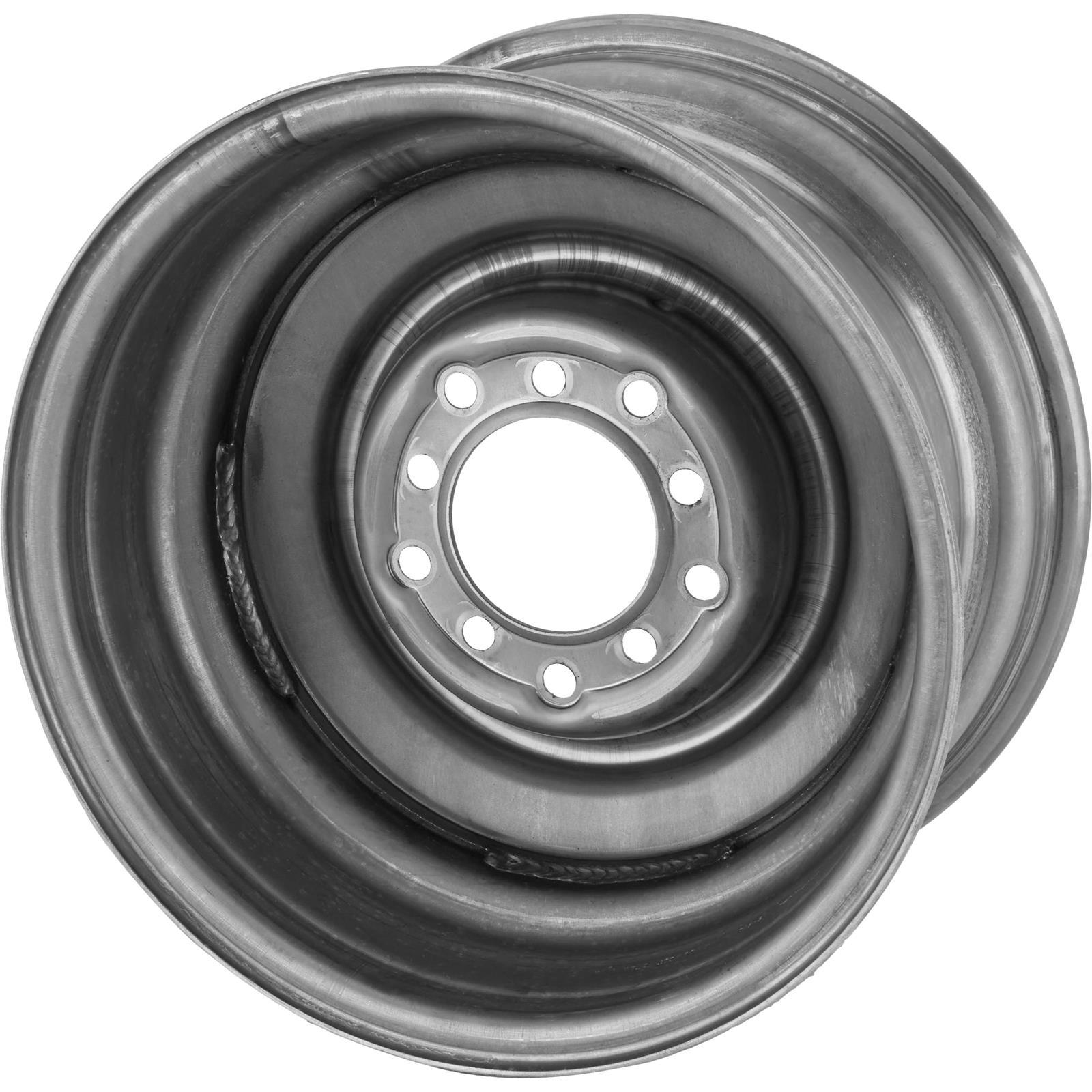 Speedway Smoothie 15x8 Steel Wheels, 5 on 5/5.5, 4.25 BS