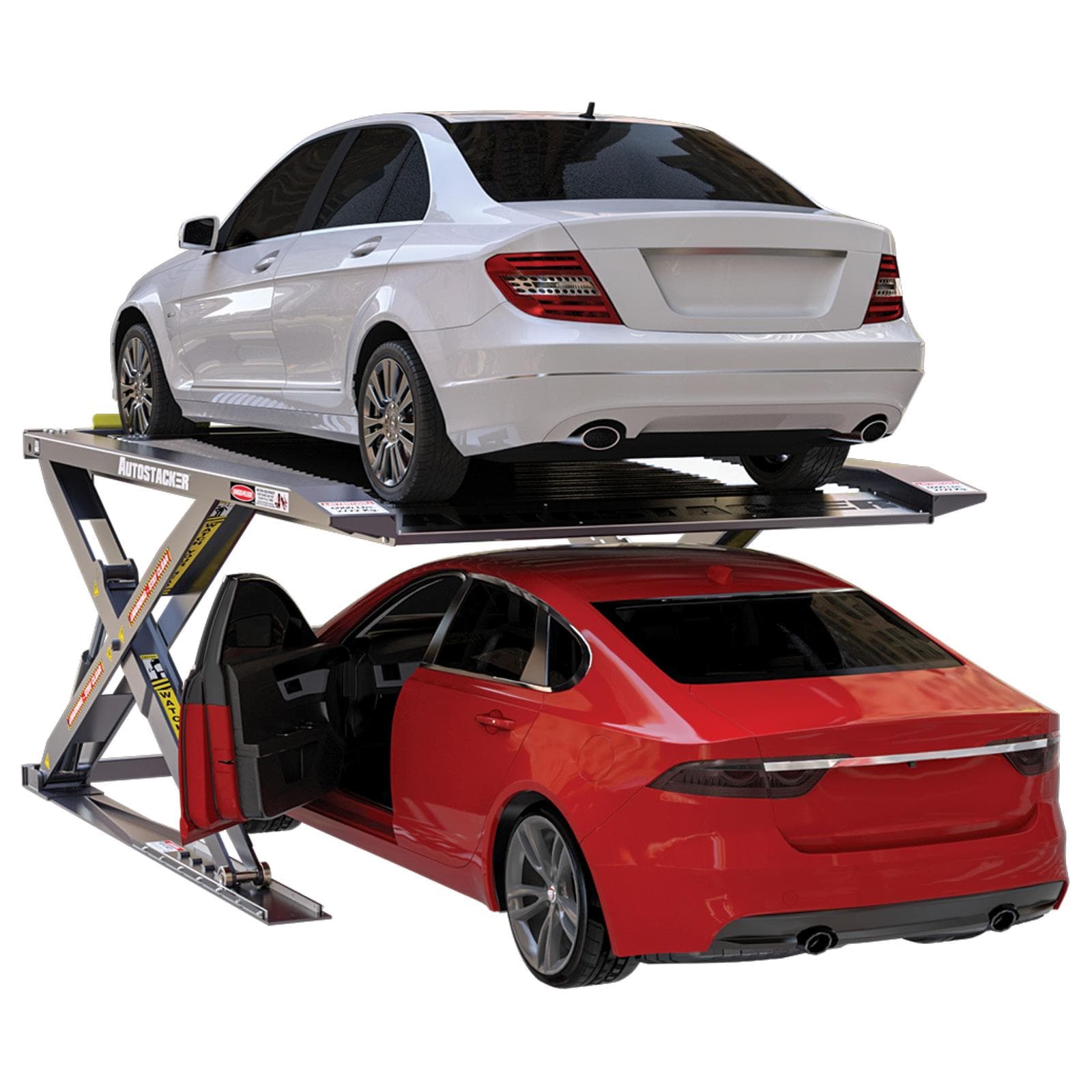Autostacker 5175288 A6W-OPT3-G Wide Parking Lift – 6K, Aft, Galv.