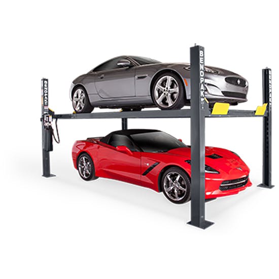 BendPak 5175862 Four-Post Vehicle Lift 9,000 Lbs, Narrow