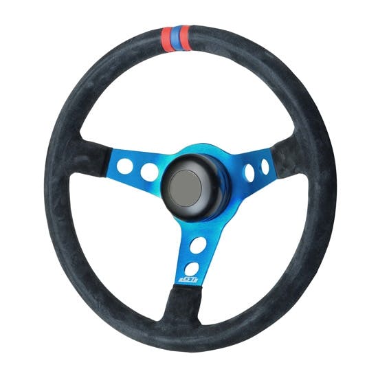 GT Performance 52-4306 Pro-Touring Suede Drift Steering Wheel