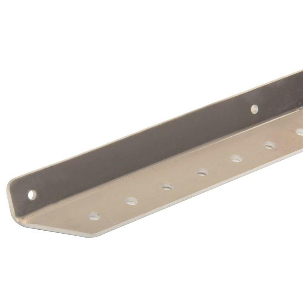 Aluminum Angled Race Car Body Bracing, 120 Deg. Drilled, 26 Inch