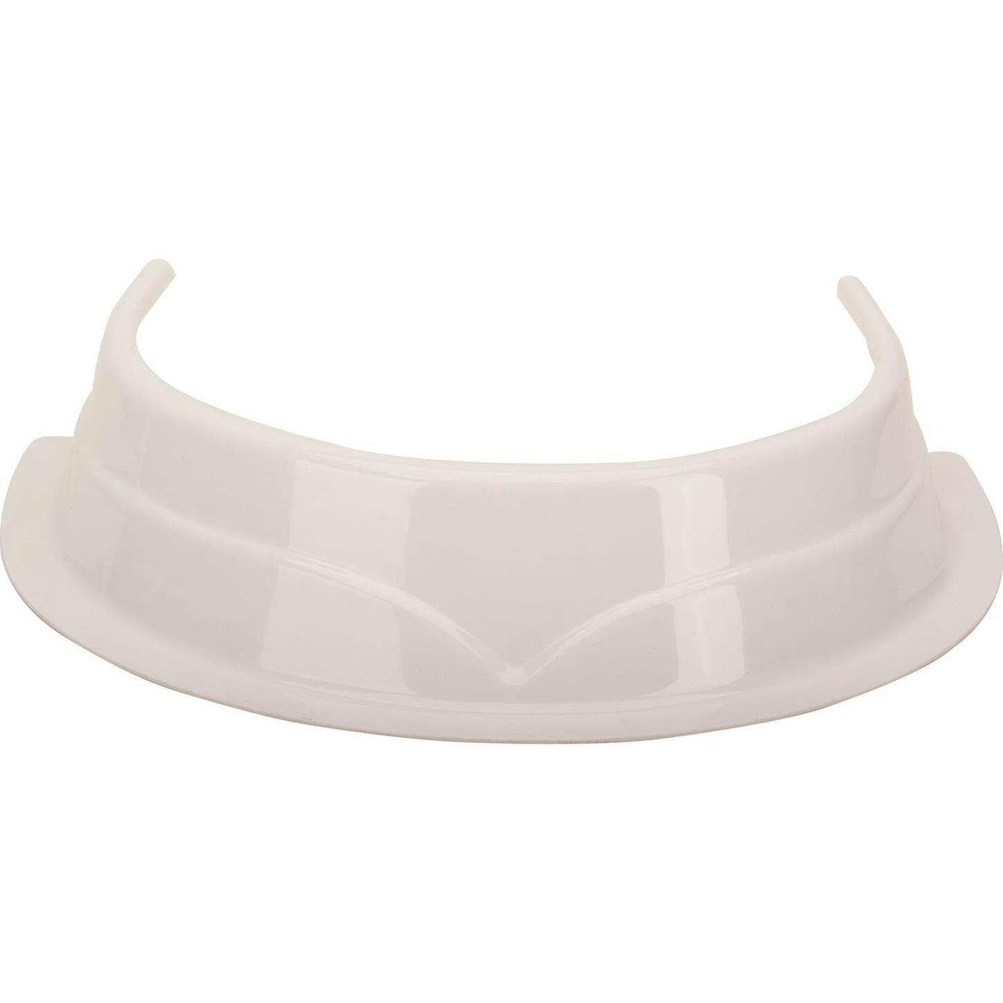 Dominator DOM-500-WH Predator Plastic Hood Scoop, White