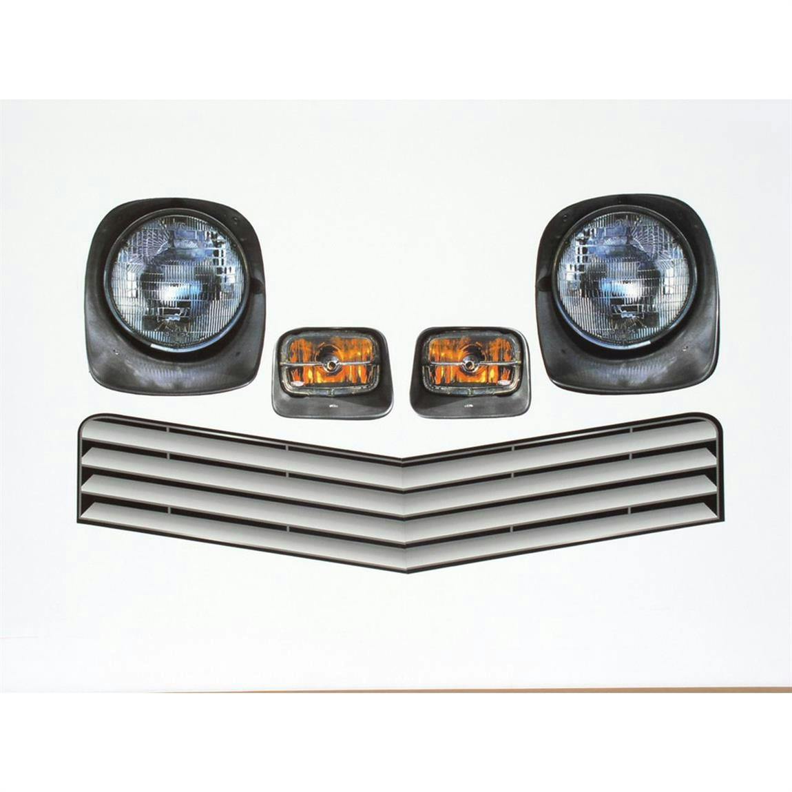 Early Model Camaro Nose Graphics