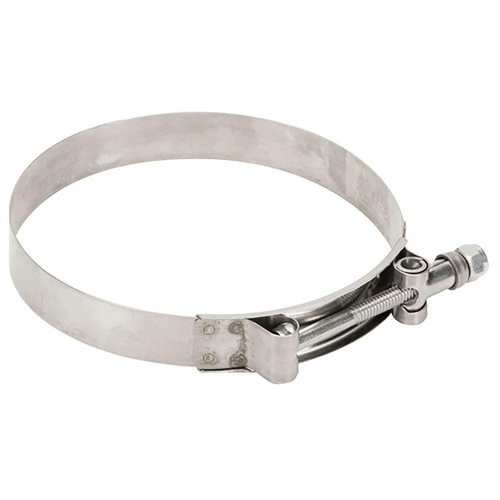 Stainless T-Bolt Clamp, 1-13/16 Inch Minimum Clamping Diameter