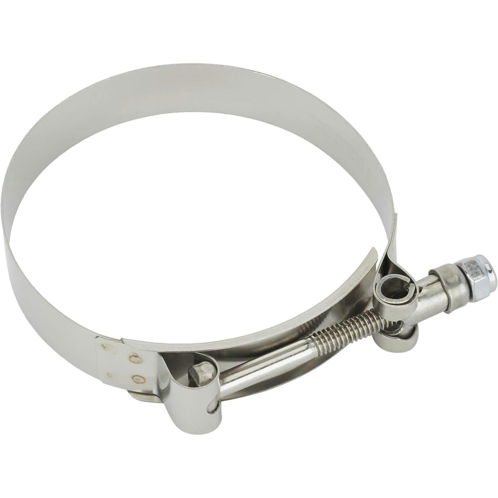Stainless T-Bolt Clamp, 3-7/16 Inch Minimum Clamping Diameter
