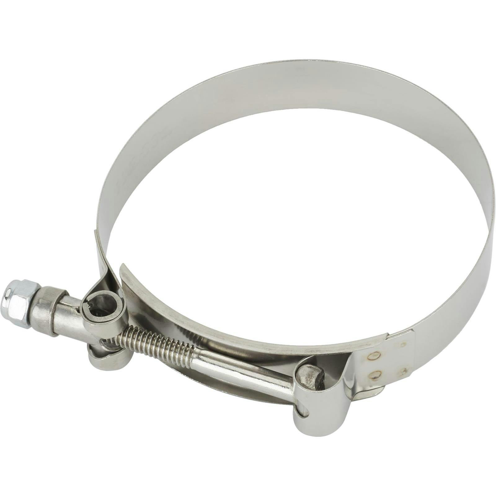 Stainless T-Bolt Clamp, 3-7/16 Inch Minimum Clamping Diameter