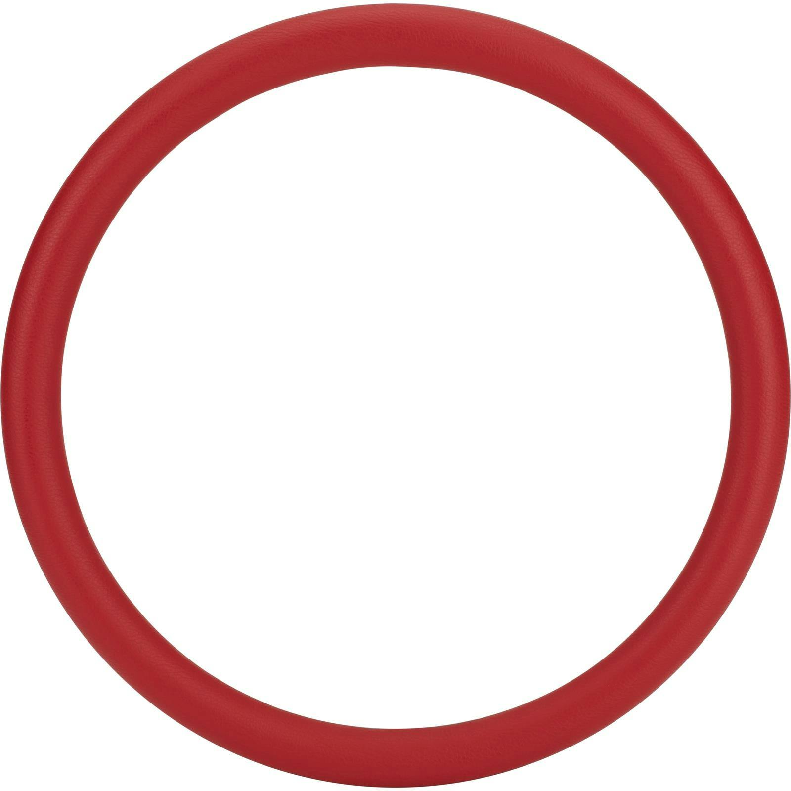 Red Leather Steering Wheel Wrap