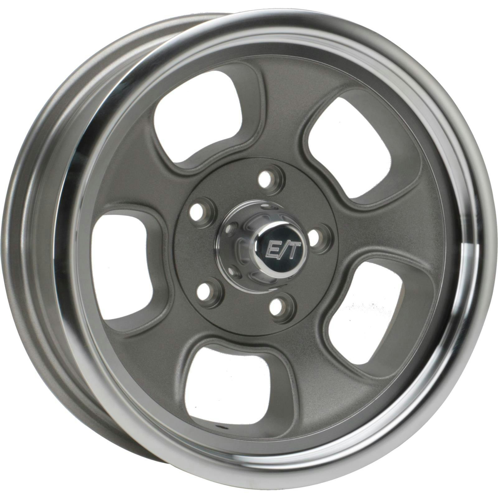 Team III ET Five-Window 15 In Wheel, 15x5, 5 on 4.75, 2-7/8 Backspace