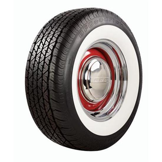 BF Goodrich 630600 Silvertown Whitewall Radial Tire, 255/70R15