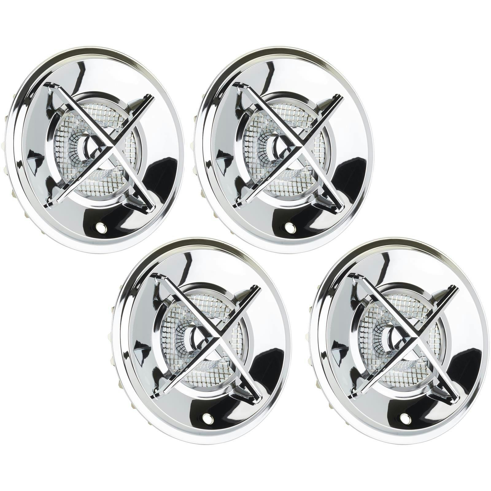 Cross Bar Style 15 Inch Wheel Covers, Set/4