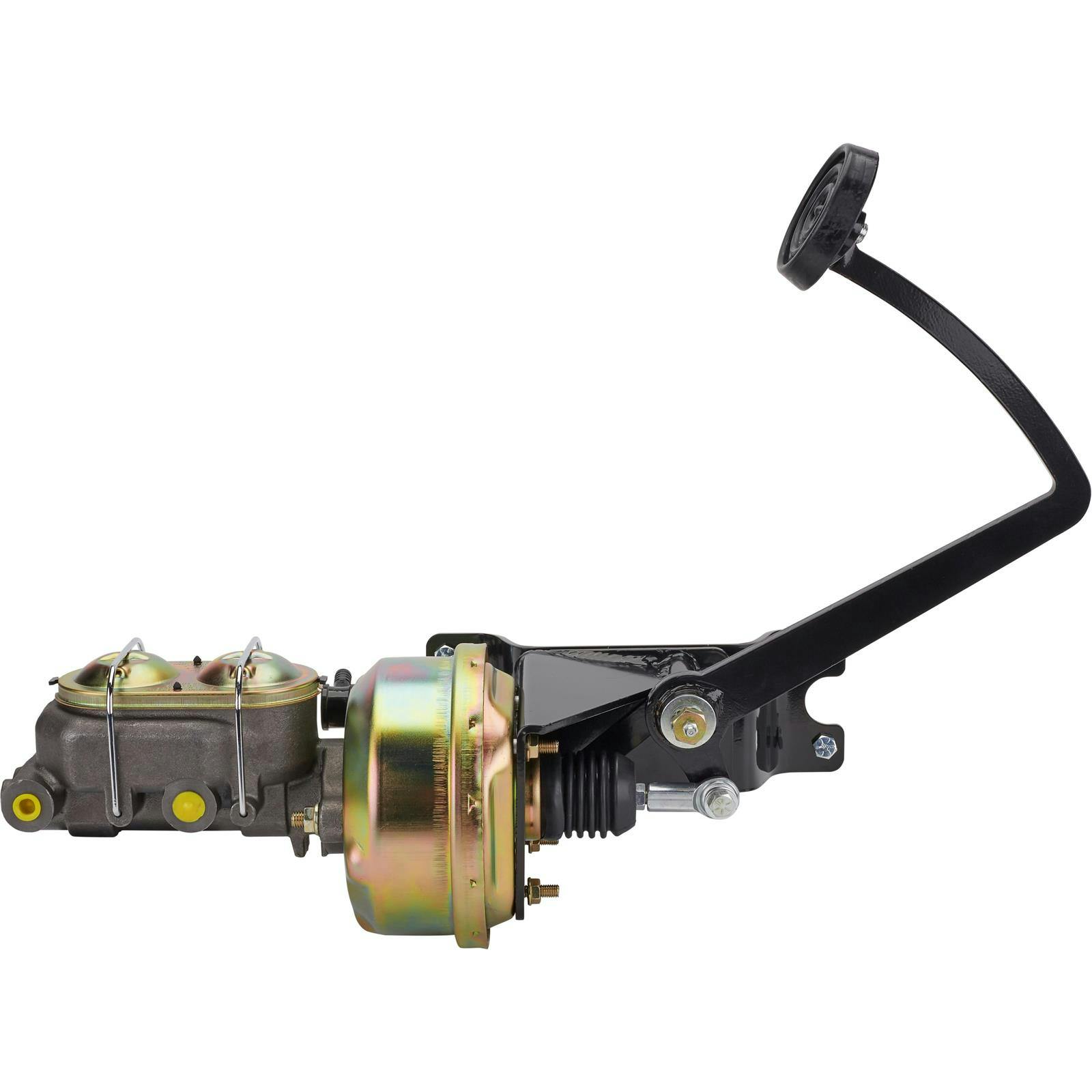 Universal Brake Pedal, 7 Inch Booster, 1 Inch Master Cylinder