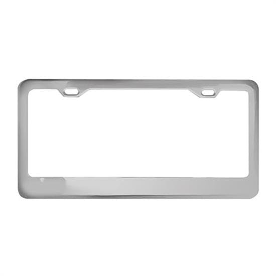 Plain License Plate Frames, 2 Hole