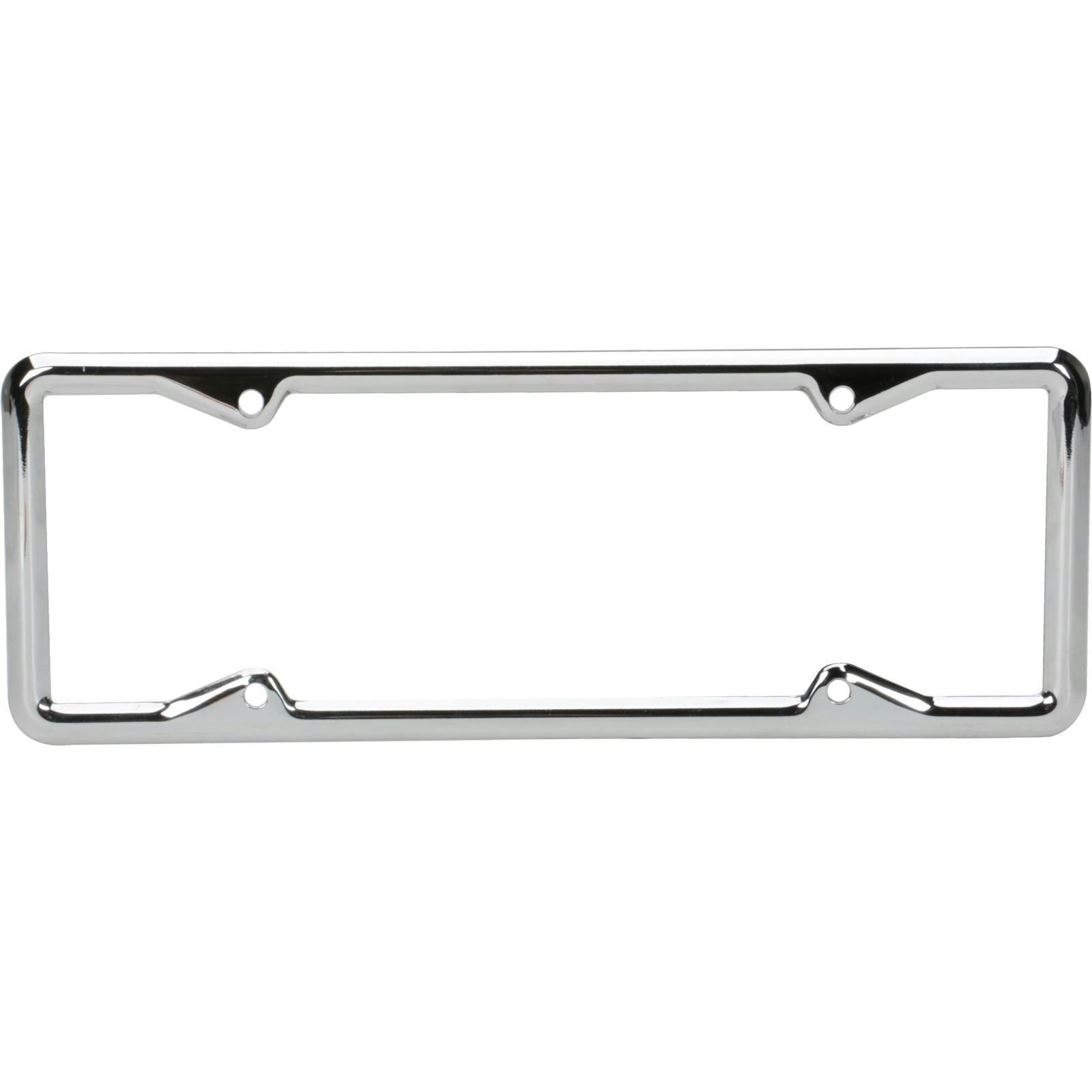 Model A License Plate Frame, 14-1/4in x 5-1/4", Chrome