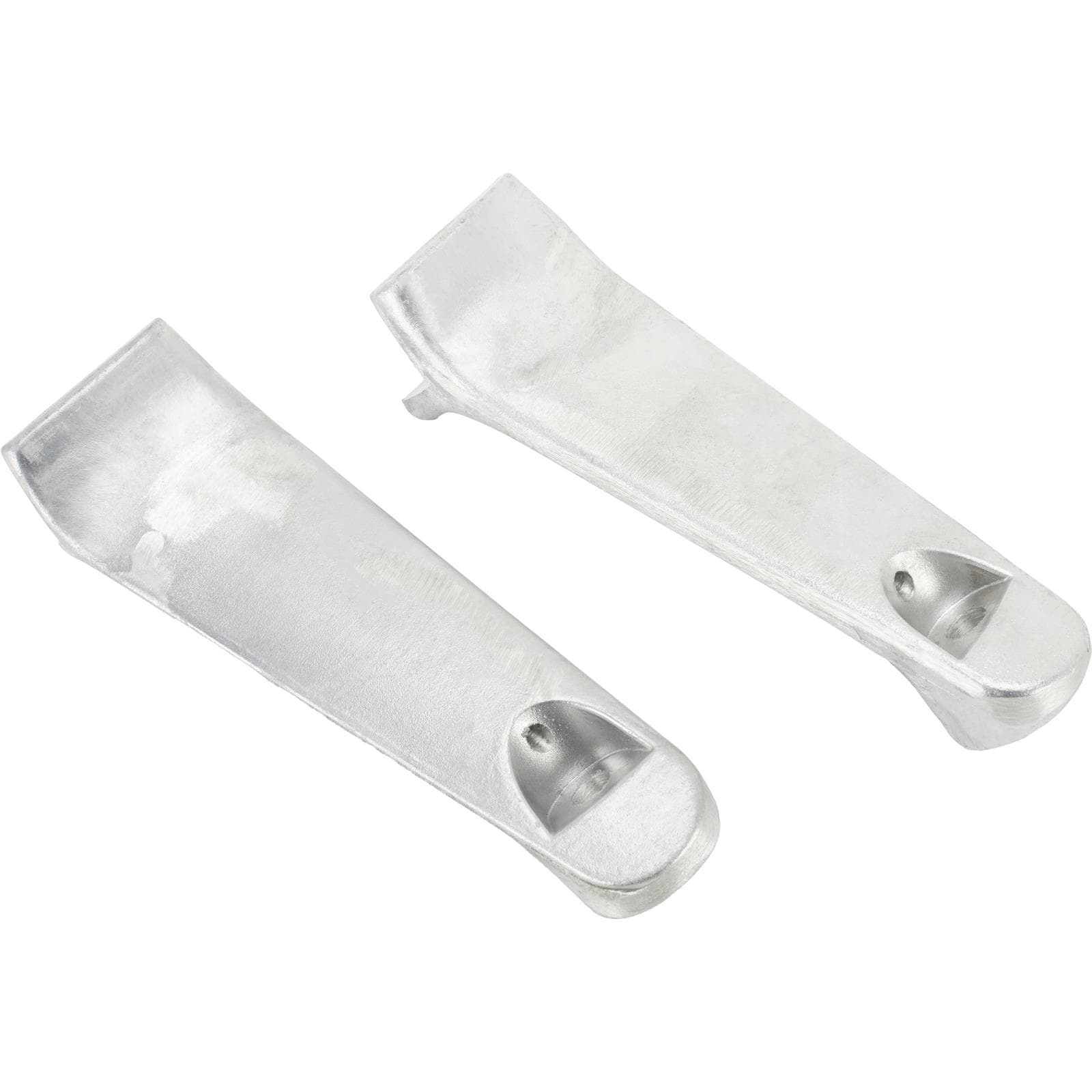 Aluminum Headlight Mounting Brackets, Plain